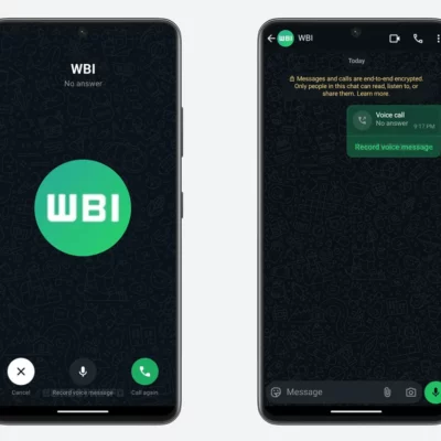 WhatsApp testa una nuova funzione simile alla segreteria telefonica