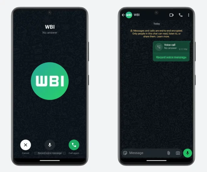 WhatsApp testa una nuova funzione simile alla segreteria telefonica
