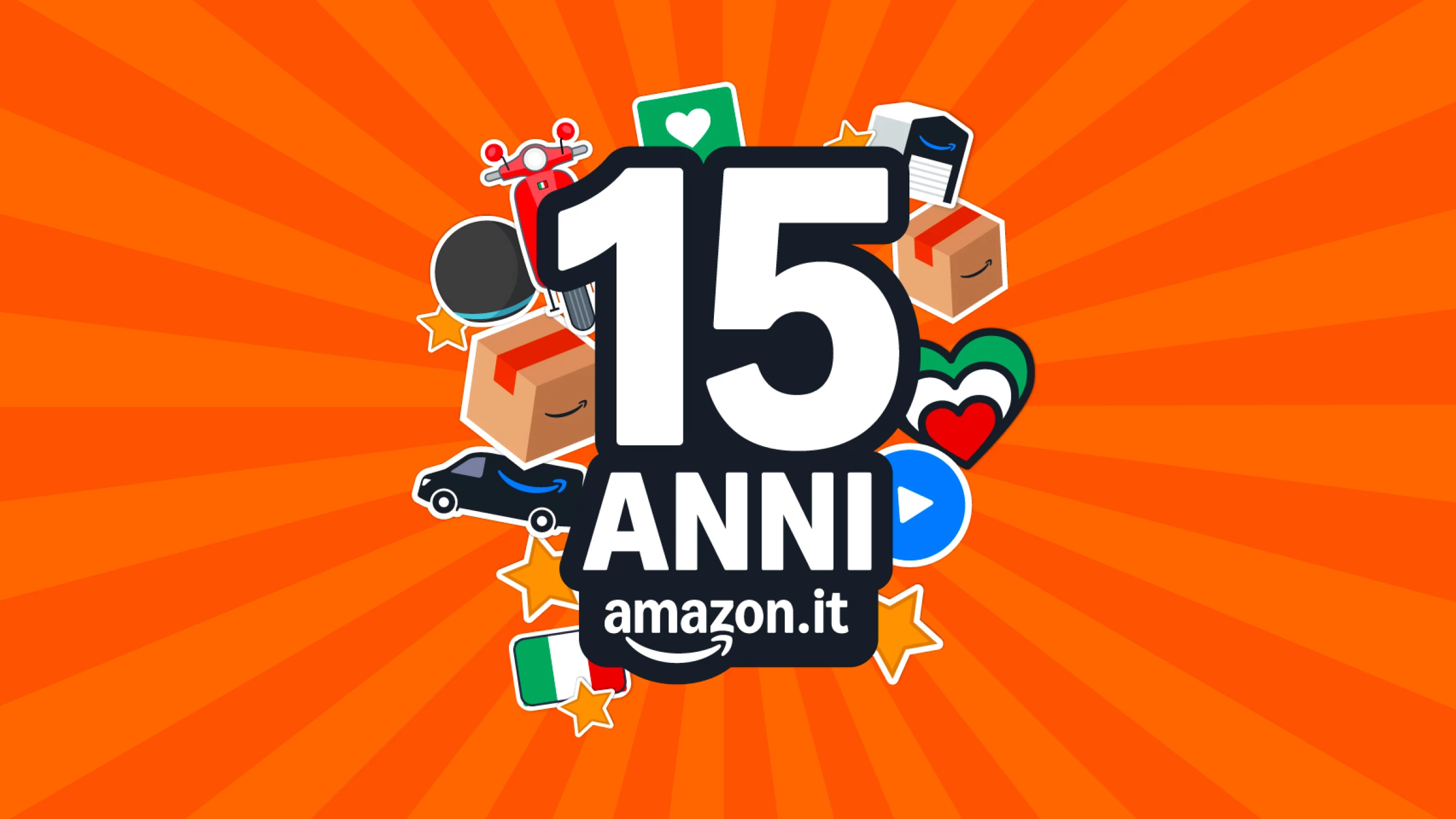 15 Anni Amazon Italia