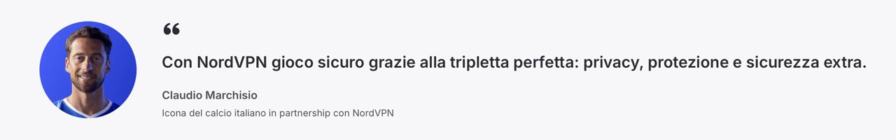 NordVPN Marchisio