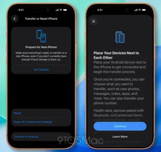 AppMigrationKit: Apple prepara il trasferimento dei dati delle app da e verso Android