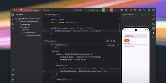 Disponibile Swift SDK per Android
