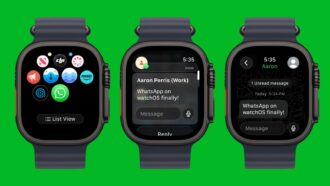 WhatsApp sta testando l’app per Apple Watch