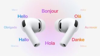 La traduzione in tempo reale su AirPods arriva in Italia