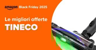 Tineco, le offerte Black Friday 2025