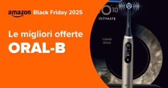 Spazzolini elettrici Oral-B per la Settimana del Black Friday 2026 su Amazon