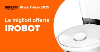 iRobot Black Friday 2025: gli sconti sui robot aspirapolvere