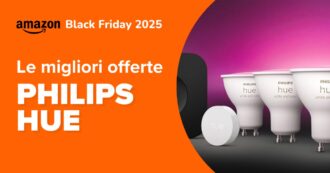 Philips Hue in offerta per il Black Friday 2025 su Amazon