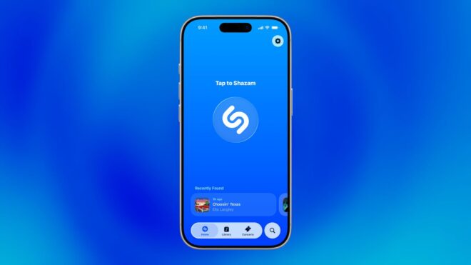Shazam si rifà il look con Liquid Glass su iOS 26