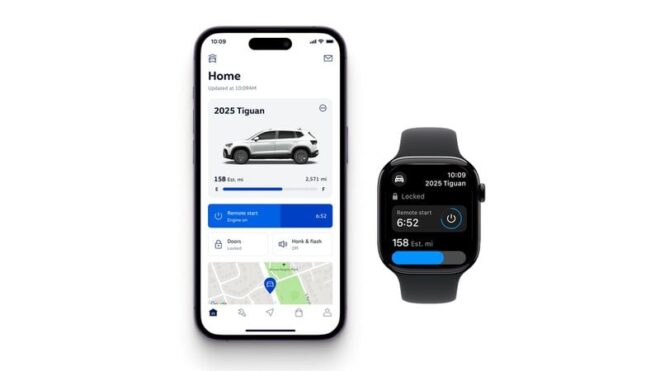 Volkswagen porta myVW su Apple Watch