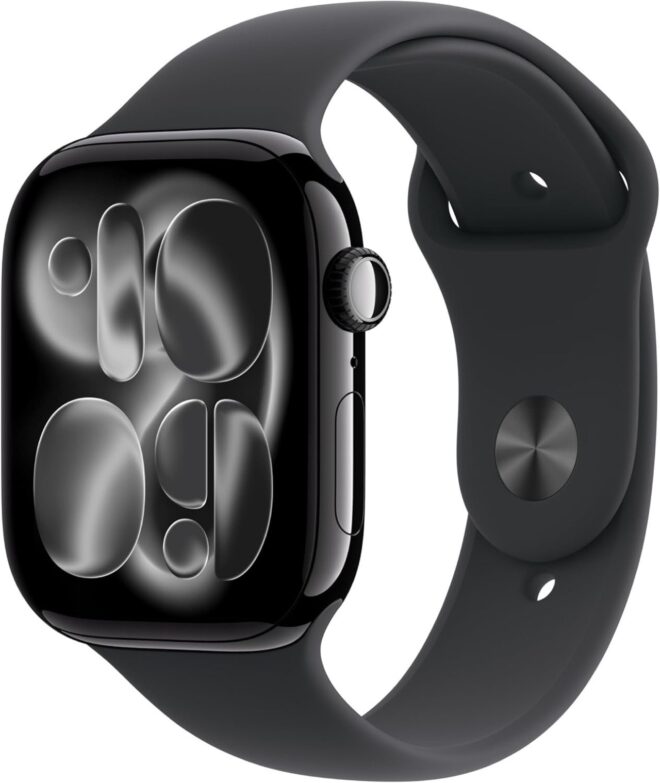 Apple Watch Series 11 GPS in colorazione Jet Black in offerta su Amazon