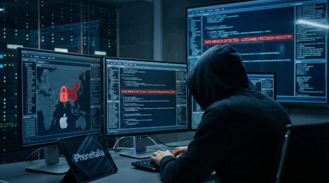 Hacker colpiscono Luxshare: nei file rubati anche futuri progetti Apple