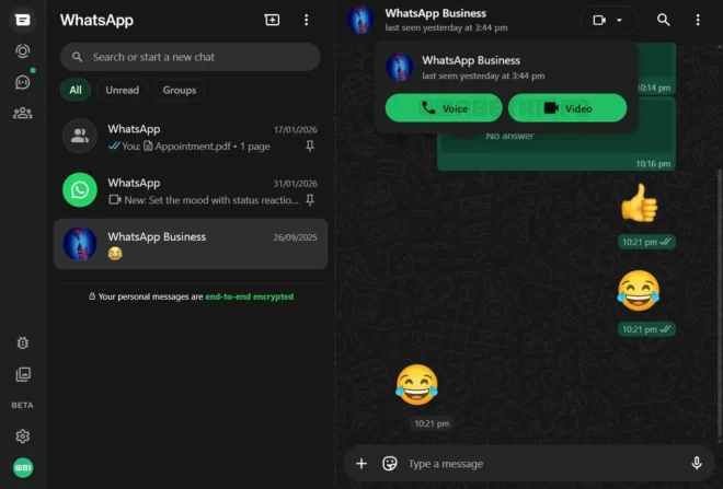 WhatsApp Web sta per integrare una delle novità più attese dagli utenti