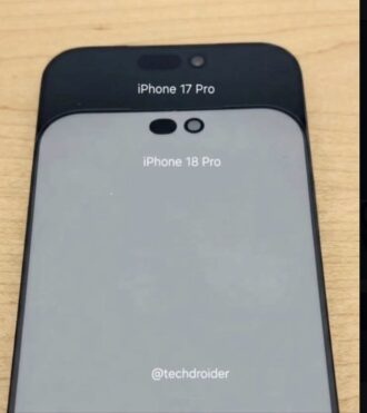 Svelata l’Isola dinamica (più piccola) degli iPhone 18 Pro