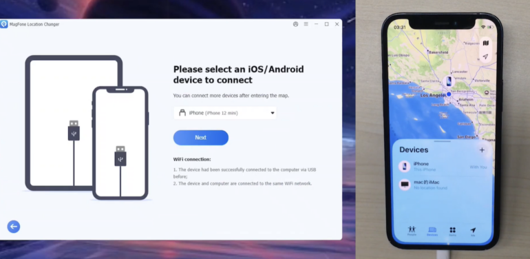 magfone location changer