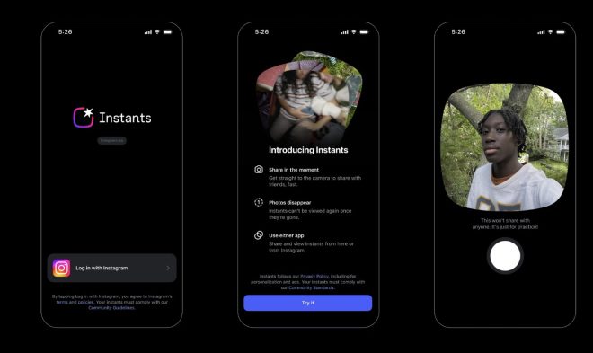 Meta lancia Instants: la nuova app Instagram punta tutto su foto spontanee che spariscono