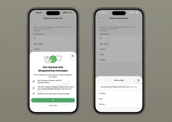 WhatsApp prepara i messaggi che spariscono dopo la lettura