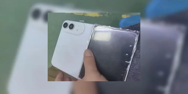 iPhone Ultra, il pieghevole Apple appare in bianco in un nuovo dummy