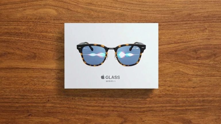 apple glasses mockup ai generated