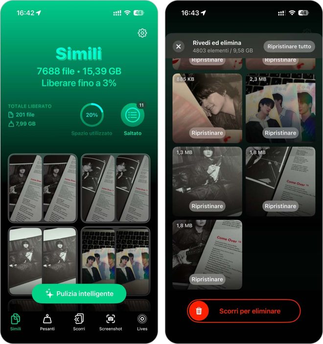 Come eliminare foto doppie e simili su iPhone