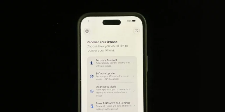 iOS 27 modalit&agrave; recupero