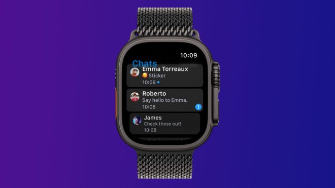 Telegram torna finalmente su Apple Watch