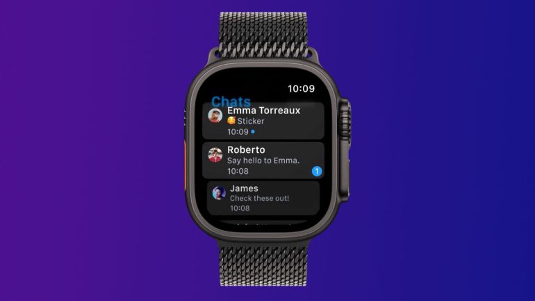 telegram apple watch
