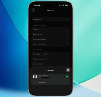 Finalmente due account WhatsApp su iPhone, parte il rollout