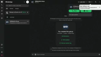 WhatsApp Web diventa più completo: in arrivo le chiamate vocali e video nei gruppi