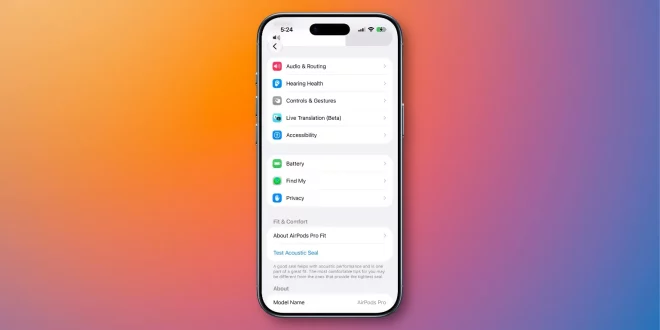 Nella nuova beta, arriva una funziona molto richiesta su AirPods