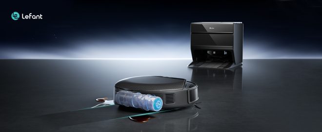 Lefant M5 Pro in offerta: robot aspirapolvere da 23.000 Pa con rullo autopulente