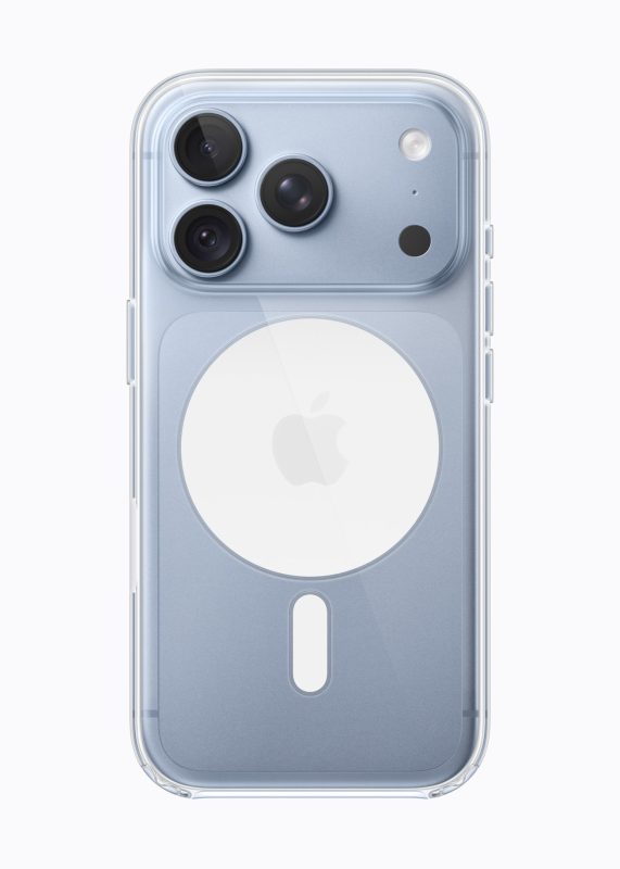 cover trasparente apple iphone 18 pro con magsfae
