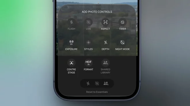 iOS 27 rende finalmente personalizzabili i controlli dell’app Fotocamera