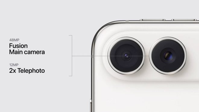 La fotocamera principale di iPhone Duo sembra molto simile a quella di iPhone 17e
