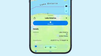 Apple Maps si adegua a Trump e cambia nome al Lago Ontario