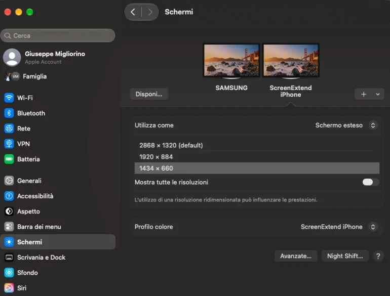 ScreenExtend